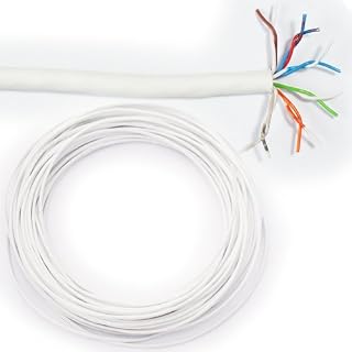 Loops 50m Telephone/Communication Cable - 6 Pair 12 Core/Way – Multiline/Multicore Wire Reel – IDC Install Intercom Phone Slave System