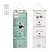 Anyingkai 2pcs Aufbewahrungstasche Hängend,Hängeorganizer,Hängender Organizer,Hängende Aufbewahrungstasche Bad,Hängende Aufbewahrungstasche Tür,Badezimmer Hängende Tasche,Wand Hängen Tasche