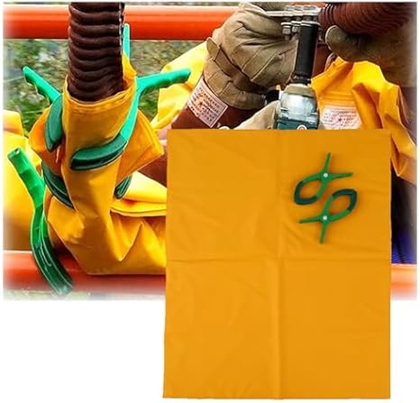 10kV Insulation Safety Blanket for Outdoor Electrical Work, Anti-Electrocution Yellow Blanket (400x500mm), Essential Electrical Safety Gear image 2