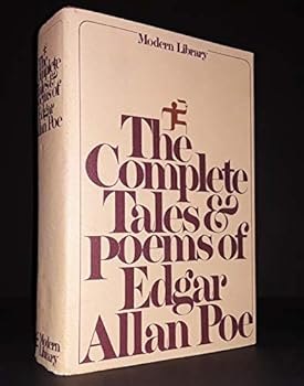 Hardcover Edgar Allan Poe Complete Tales Modern Library in dust jacket horror literature [Hardcover] Edgar Allan Poe Book