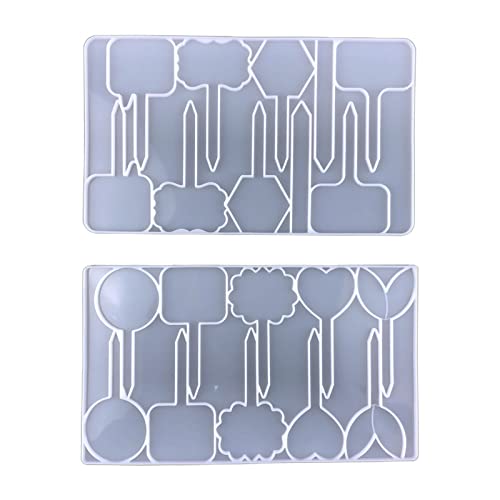 EINCORN 2 Pieces Plant Dies T-Shaped Garden Stake Plant Die Suitable for Gardens Flowers Garden Gifts