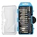TC Sporline KU-10001 16 Pcs Hobby Knife, Precision Pen Craft Knives, Art Utility Razor Blades Tool Set