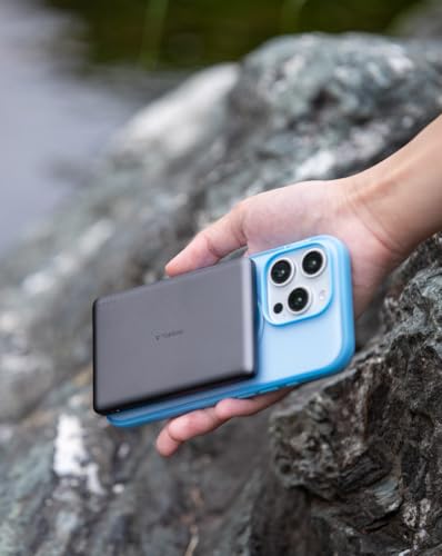 undefined TORRAS iPhone 16e 用 ケース【動画視聴ベストケース・海色の癒し】多機能一体360°回転スタンド MagSafe充電対応 半透明 耐衝撃 マット感 黄ばみなし レンズ保護 ストラップホール付き 耐衝撃 ワイヤレス充電対応 iphone 16e 用カバー 6.1インチ「Ostand O3 Fitness」パウダーブルー(マットブルー) の商品画像 8