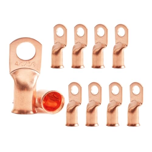 10 Pieces 4/0 AWG 3/8