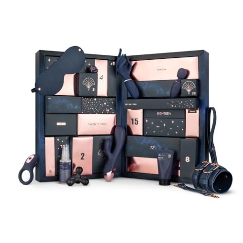 AMORELIE Erotischer Adventskalender für Paare Singles & Erwachsene | Erotik-Set für Einsteiger mit 24 sinnlichen Überraschungen (Original 2025)