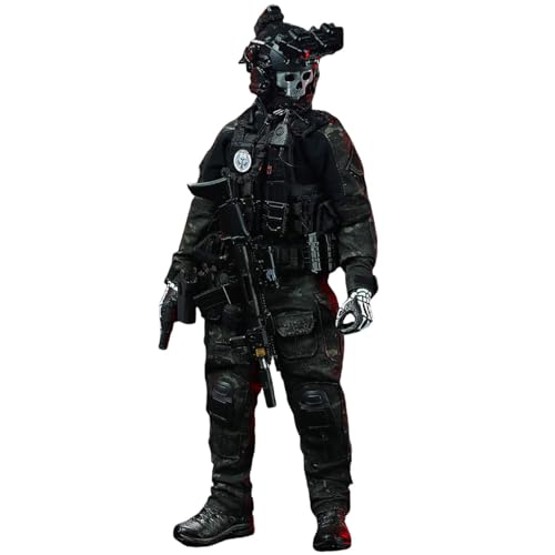 HiPlay 1/6 Call of Duty Ghosts Militäroutfit männlicher Soldat Kleidung und Waffen-Zubehörpackung für 12-Zoll-Figur