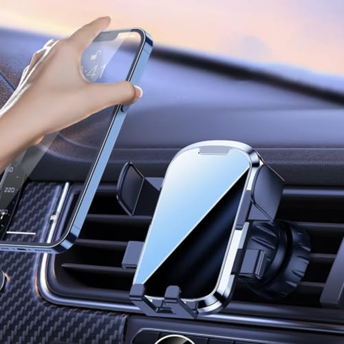 Orco Gravity Car Phone Holder, Ultra-Stable Air Vent Mount with Metal Hook Clip, 360° Rotation - Image 2
