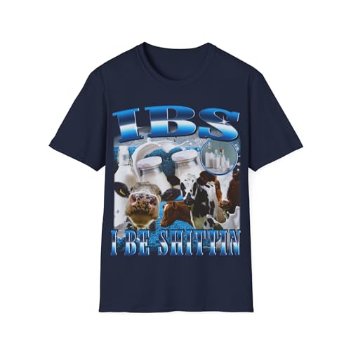 T-shirt imprimé IBS I Be Shittin idée cadeau drôle pour un proche