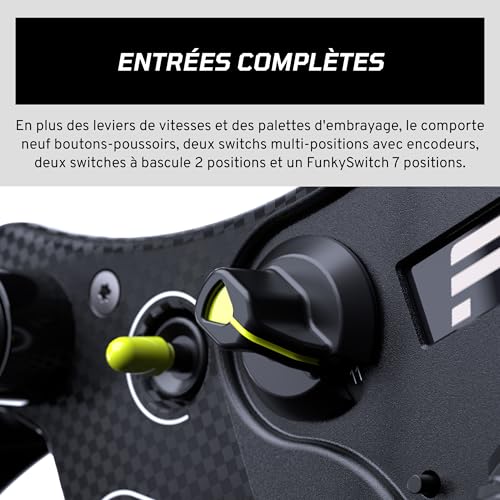 Volant GT3 Fanatec CSL Simulation de Course Haute Précision OLED - 3