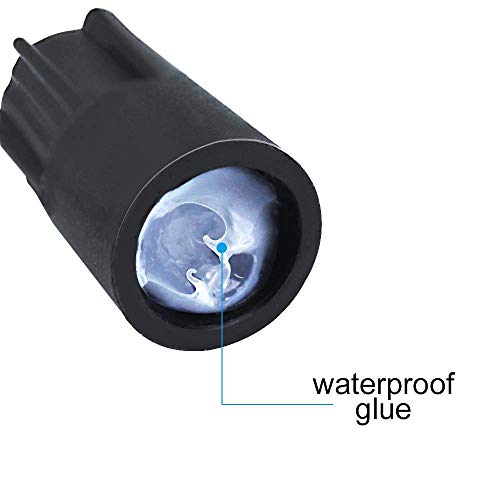 inShareplus Waterproof Outdoor Wire Connectors Kit, Grease Cap Outdoor Electrical Nuts Caps for LED Landscape Light, 30 Pack, Black