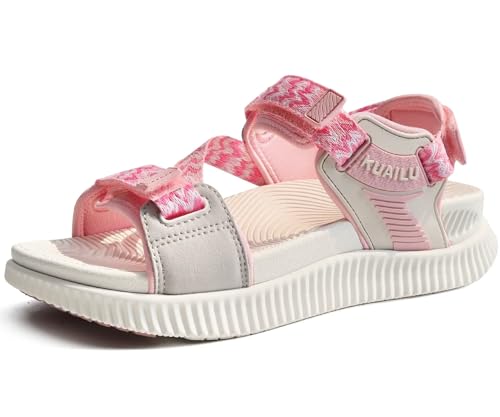 Image of KuaiLu Womens Orthopedic Walking Sandals with Arch Support Recovery Cushion