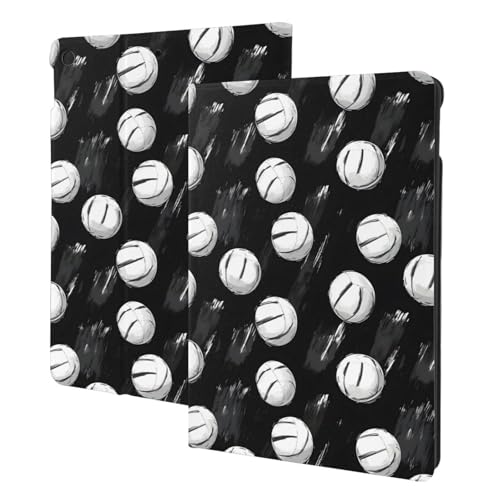 Protection iPad 10.2 baseball étui folio compatible iPad 9 8 7 avec fonction veille aimantée