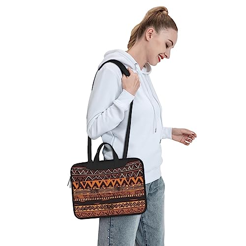 Sac pour ordinateur portable imprimé tribal tissu de boue VACSAX