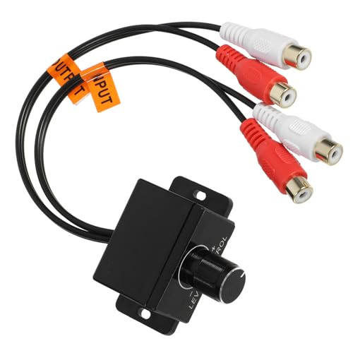 HAPINARY Car Amplifier Bass Knob Level Controller Potentiometer Knobs Precision Volume Control Bass Amp