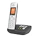 Produktbild Gigaset E390A - Schnurloses Senioren DECT-telefon für Senioren mit Anrufbeantworter, großes Farbdisplay, SOS-Notruffunktion mit 4 Rufnummern, 2 Akustik-Profile, beleuchtete Tasten, Silber/Schwarz