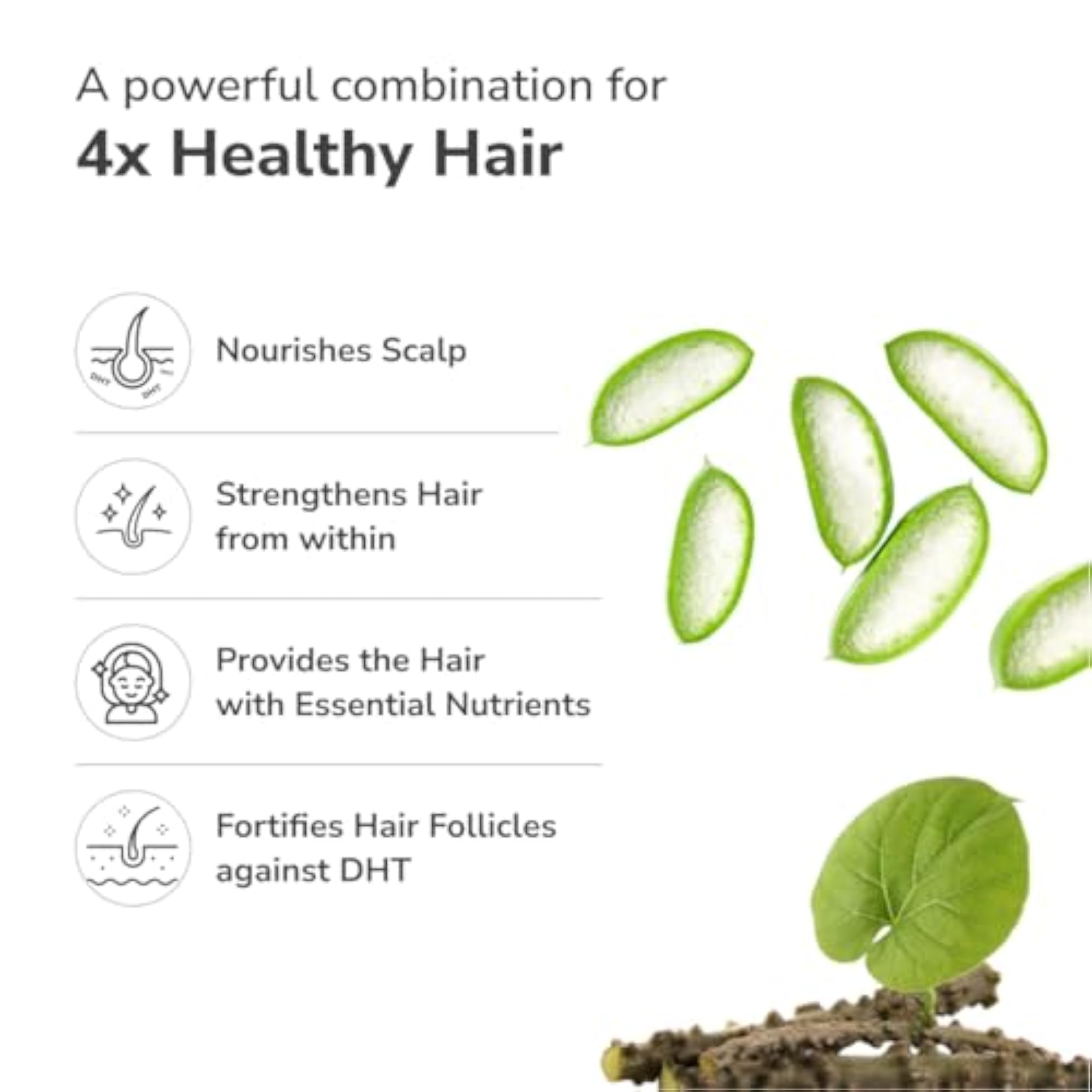 Hair Growth Kit with Biotin & Herbal Ingredients