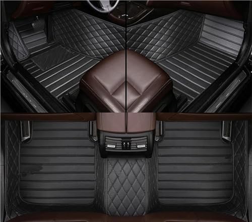 Tapis de sol voiture sur mesure pour CRV 2012-2016 en noir