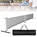 Zxpjkyu Portable Pickleball Lightweight Pickle Ball Net for Game Training Backyard