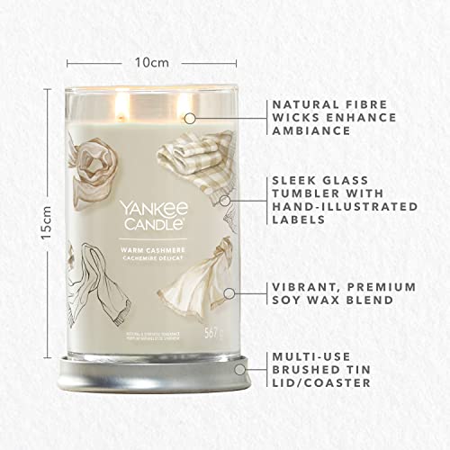 Yankee Candle Signature Scented, White, Large Tumbler - Image 4