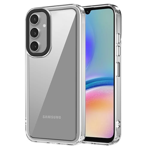 Image of Zapcase Back Case Cover for Samsung Galaxy A05s | Compatible for Samsung Galaxy A05s Back Cover | Case Cover with Camera Protection | (TPU + PC | Transparent)