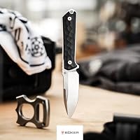 BÖKER GERMANY Kiboku Richlite Black Rock Pattern - EDC Messer 42a konform – Ansicht 5