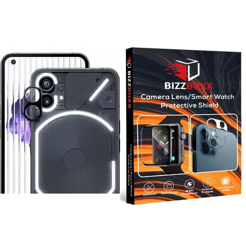 Image of Premium 3D Look Camera Lens Tempered Glass Protector | Nothing Phone (2) | Nothing Phone (1) | 9H Hardness | With Easy Installation Kit (Pack of 1) (Nothing Phone (2))