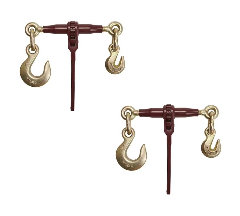 Mytee Products (2 Pack) PRO Heavy Duty Chain Specialty Binder Ratchet Style 3/8