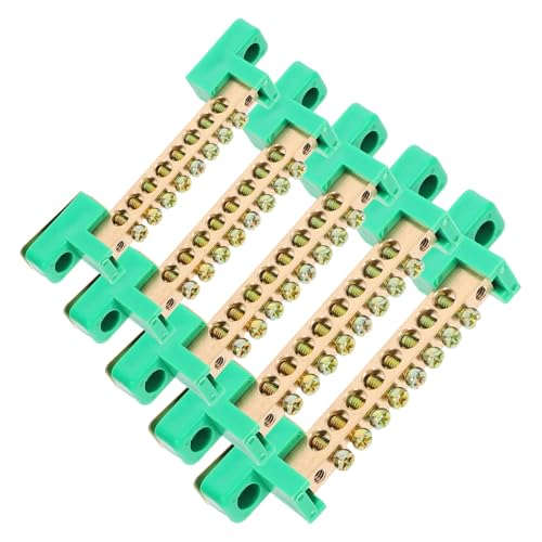 Conector de cable jojofuny con 5 barras colectoras de puesta a tierra para cajas eléctricas