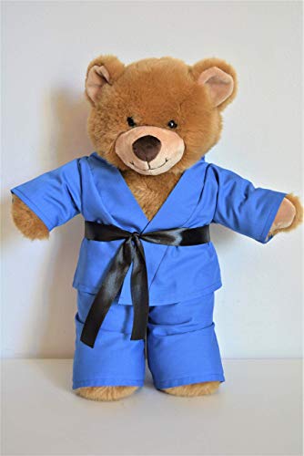Handmade Doll Clothes Karate Uniform Assorted Colors Gi Judo TKD fit 15" Teddy Bear Build-a-Bear