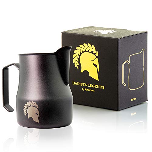 Barista Legends Milchkännchen Edelstahl Hera - mit extra...