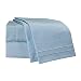 Clara Clark ® Supreme 1500 Collection 5pc Bed Sheet Set - Split King Size, Light Blue Aqua