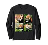 pannelli interni panda 4x4 La divertente t-shirt meme progettata su misura presenta una grande immagine colorata di panda rossi che è stata stampata professionalmente per garantire una qualità di stampa di lunga durata
