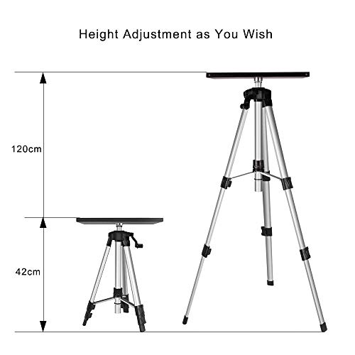 image for Projector, Projector Stand, GooDee 2020 Upgrade HD Video Projector Out