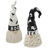 Boston International Halloween Gnome Figurines Tabletop Decorations, Set of 2,...