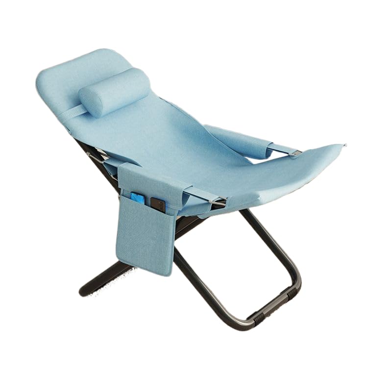Chaise paresseuse de loisirs bleu ciel pour chambre et salon