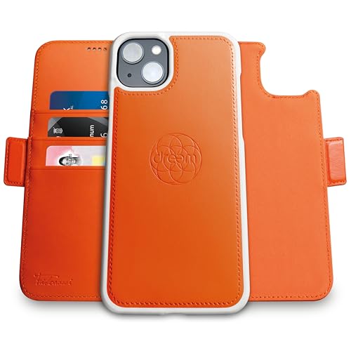 Dreem �t�B�{�i�b�`�iFibonacci�j2�C��1 ���z�^�P�[�X Apple iPhone 14 & iPhone 16e�p - �������B�[�K�����U�[�� �}�O�l�b�g���E�� �ϏՌ� �g�ѓd�b�P�[�X RFID�J�[�h�ی�@�\ 2�ʂ�Ɏg����t���b�v�X�^���h�t