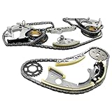 Censeanku 16PCS Engine Timing Chain Kit Compatible with Audi A6, A7 2012-2016, A8, Q5, S4, S5 2013-2016, Q7 2013-2015, 3.0T V6 DOHC Supercharged Only