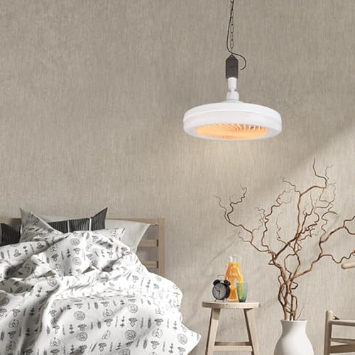 Ventilador de techo silencioso para cocina y dormitorio con luz regulable E27 6