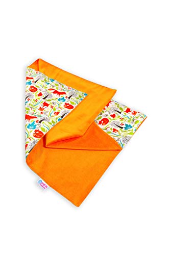 Matelas à langer Petit Lulu | Imperméable | Couche de protection | Tapis à Langer Portable | Réutilisable & Lavable | Fabriqué en Europe (Foxes) Cover