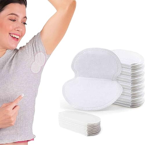 Patch Anti Transpiration, Coussinet Anti Transpirant, 30 Patchs Underarm Sweat Pad, Jetable Protège Aisselles, Patch anti Transpiration Aisselles, Invisible et ConfortableInvisible et Confortable