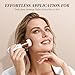 DUcare Foundation Brush,Flat Top Kabuki Brush Synthetic Professional Makeup Brush Liquid Blending Mineral Powder Buffing Stippling Makeup Tools, Rose Golden/White