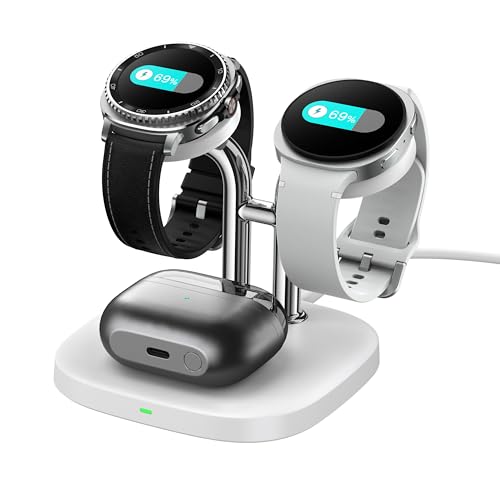 うしくんさん専用です GALAXY　s8+ 極美品　付属品完備　おまけ多数 Amazon.co.jp: Galaxy Watch 充電器 スタンド 2台同時 ギャラクシー