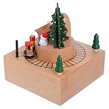 Exceptionnel : fabriquée à partir de matériaux robustes, cette boîte à musique rotative présente des sculptures complexes et un design époustouflant, boule à neige incassable, boîtes à musique pour femmes vintage