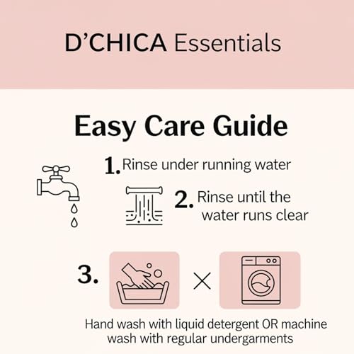 Image of DChica Essentials Cotton Period Panties with Anti Microbial Lining for Girls, Light to Medium Flow Period Panty Briefs, No Pad Required Menstrual Underwear for Girls, Easy to Wash & Leak Proof