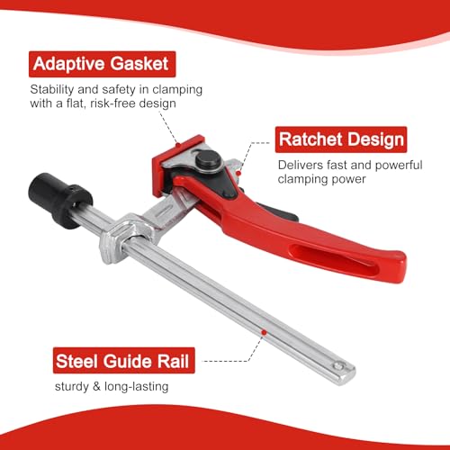 Bancada de trabalho de mesa MFT Braçadeira rápida para cães com 2 peças de banco de 19 mm (3/10.2 cm