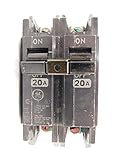 General Electric GETHQC2120WL GE THQC2120WL 2P 20A 120/240V CB, Black