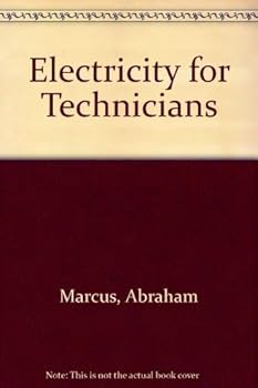 Hardcover Electricity for technicians Book