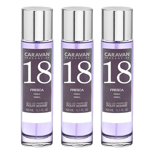 3x Caravan Perfume de Hombre Nº18-150ml.