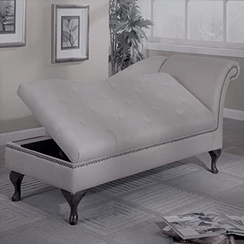 Image of Lazy Couch and Reclining Sofa /Recliner Chaise Longue /Fabric recliners /for Bedroom /Living Room /Office Reception Recliner Lounge Sofa and Armchair (Coffee Brown)