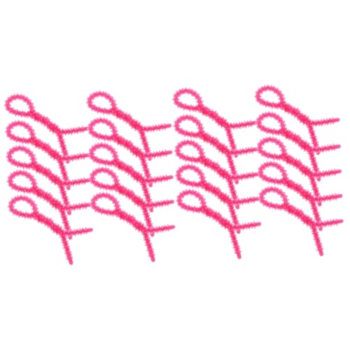 FOMIYES 20pcs Heatless Curling Rod Spiral Perm for Hair Volume Women Hair Rollers Curlers for Diy Stylist Tool